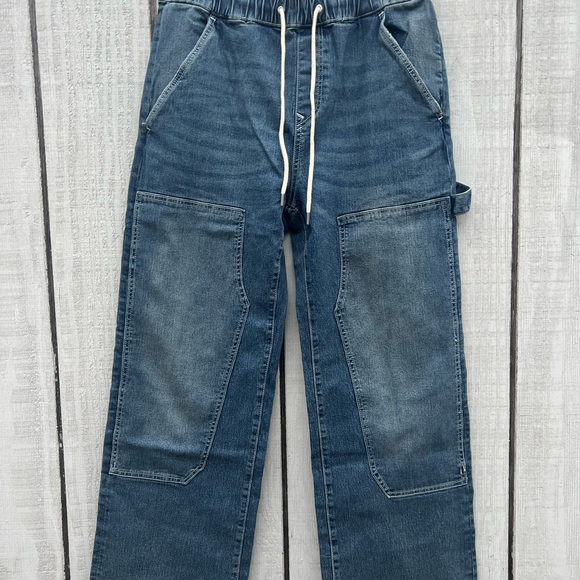 True Religion carpenter Vinny ultra baggy pull onmen’s pants Drawstring’s 34